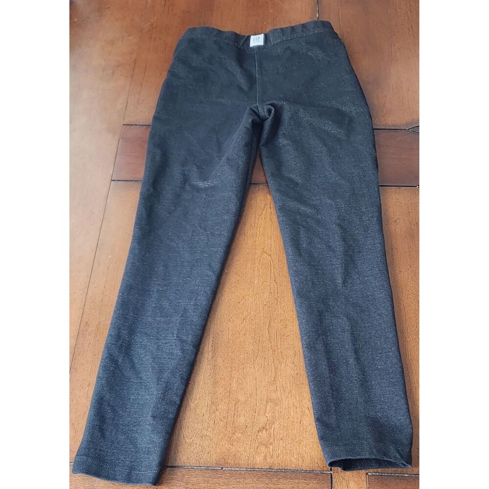 Gap Kids Girls Black Legging Jeans Pull On Elastic Waist Size Large